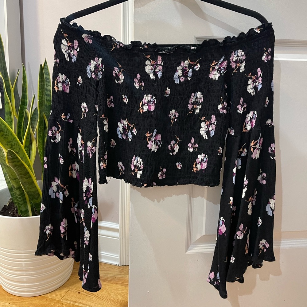 🌟Floral Crop Top